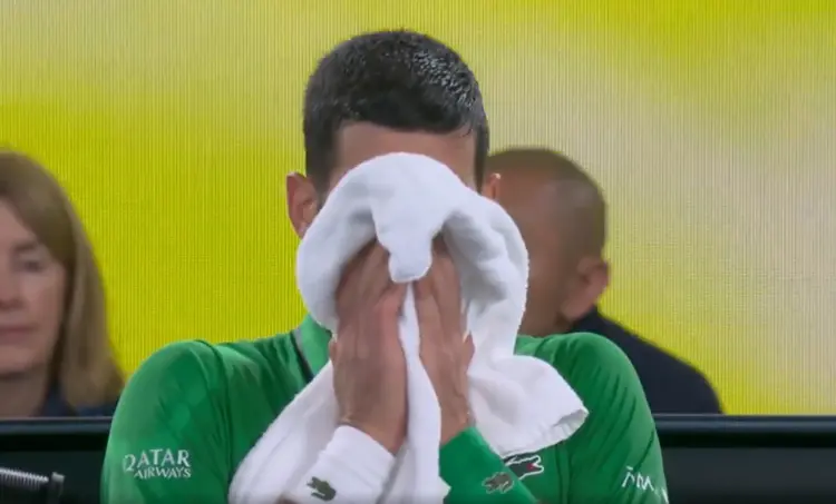 Đoković povraćao usred meča! (VIDEO)