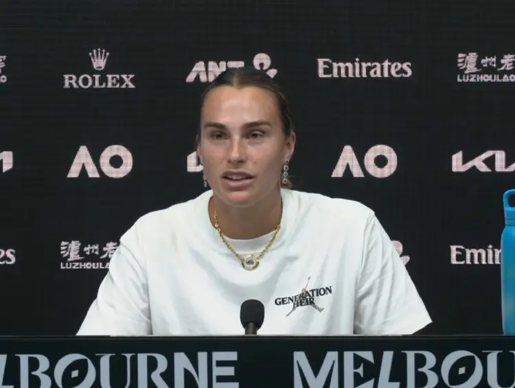 "Sabalenka, da li ti smeta što Ukrajinka neće da se rukuje sa tobom?"